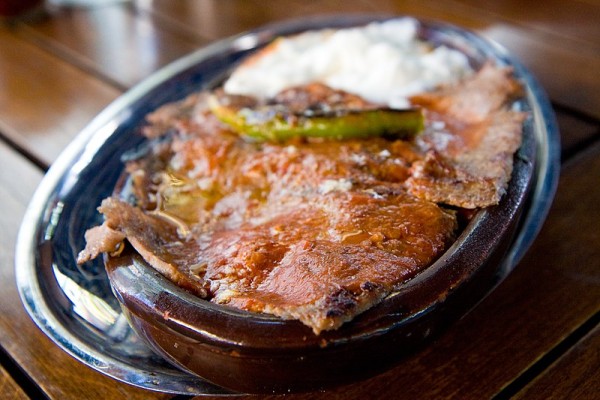 …and guests can enjoy the renowned İskender kebab. 